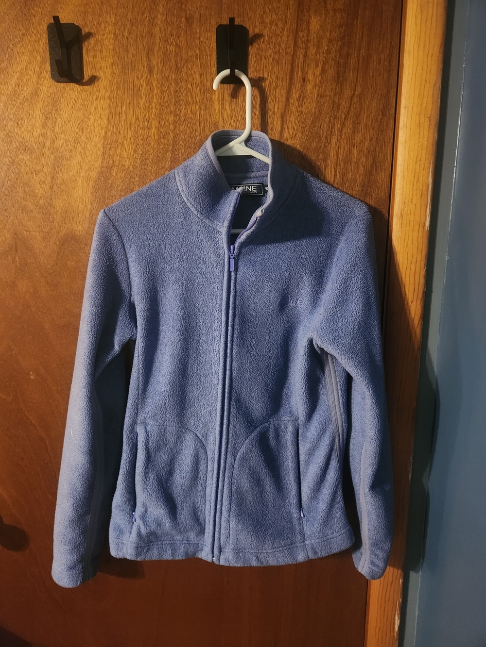 Light Purple Full-Zip Fleece Jacket